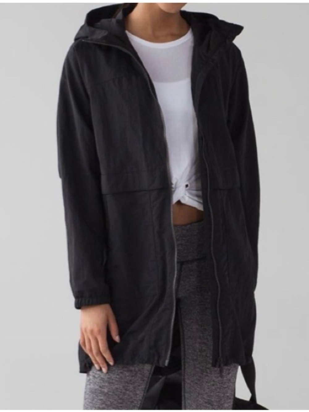 Lululemon Easy As Jacket Black Glyde Long‎ 8